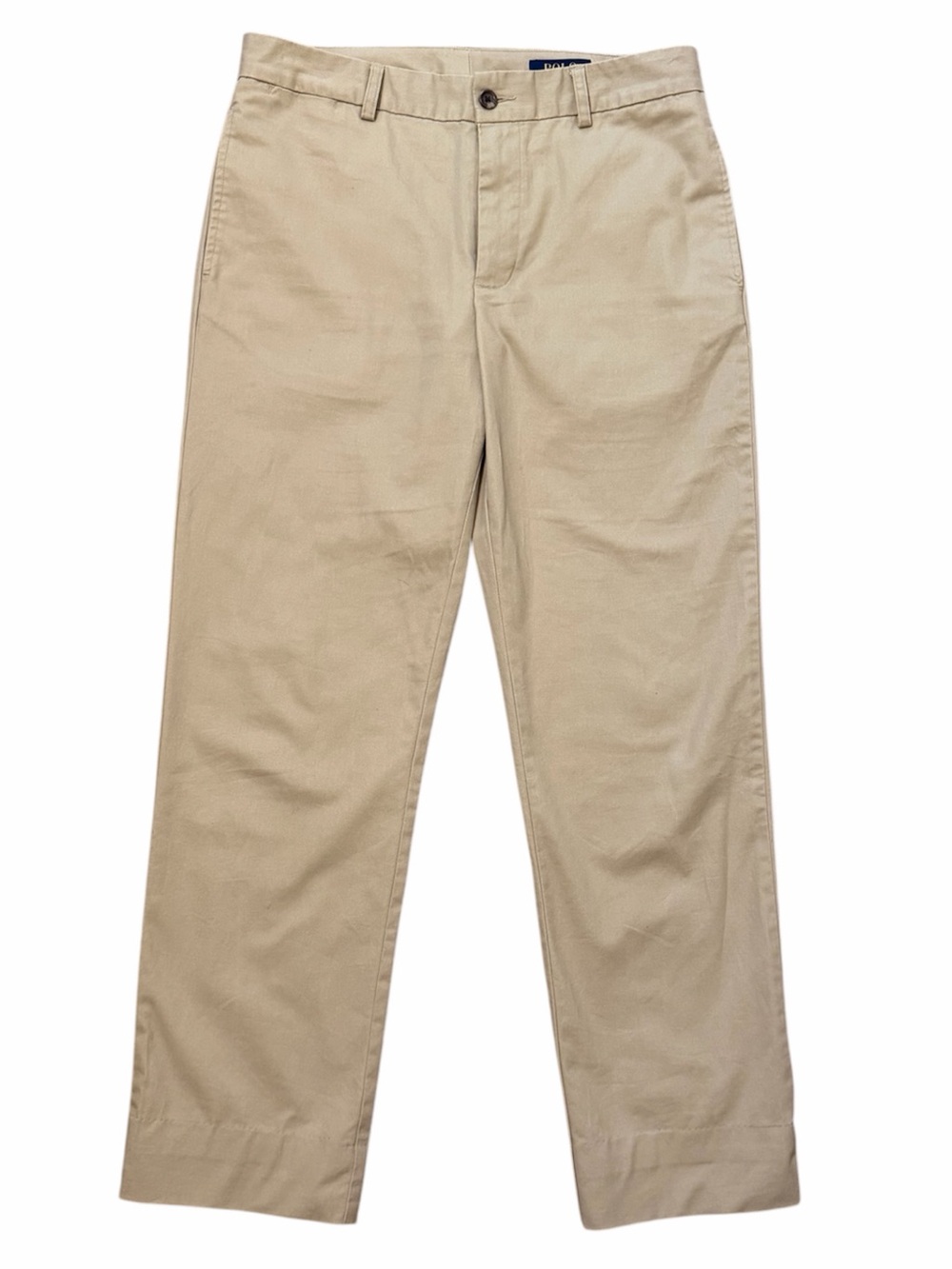 POLO RALPH LAUREN Boy’s Classic Chino Khaki Pants Size 18 - Picture 2 of 9